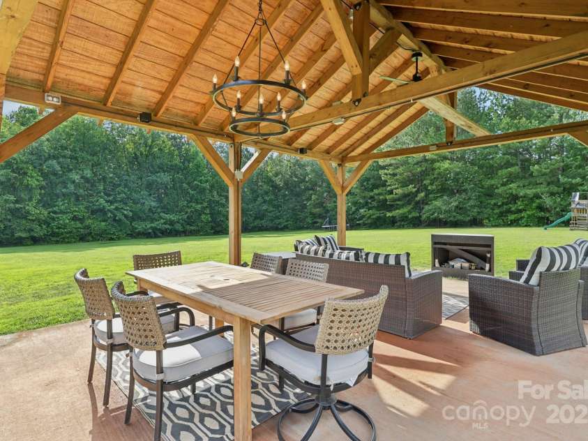 2018 Whiskery Court, York, SC 29745.  MLS# CAR4266476, YatesRealty ID 28111. Backyard Pergola