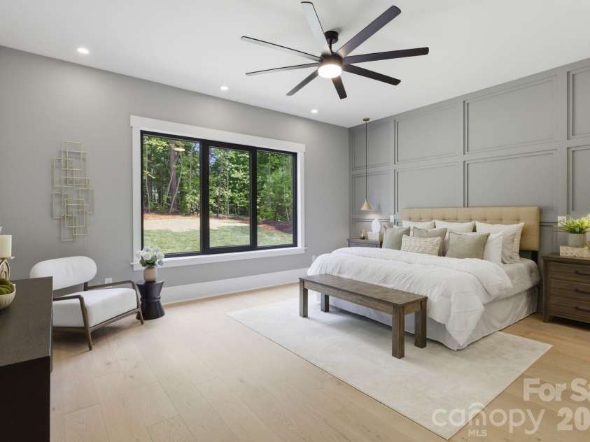 7607 Cottonwood Drive, Denver, NC 28037.  MLS# CAR4387362, YatesRealty ID 28115. Main Level Primary Bedroom