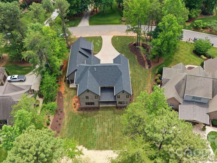 7607 Cottonwood Drive, Denver, NC 28037.  MLS# CAR4387362, YatesRealty ID 28115. Overhead View 