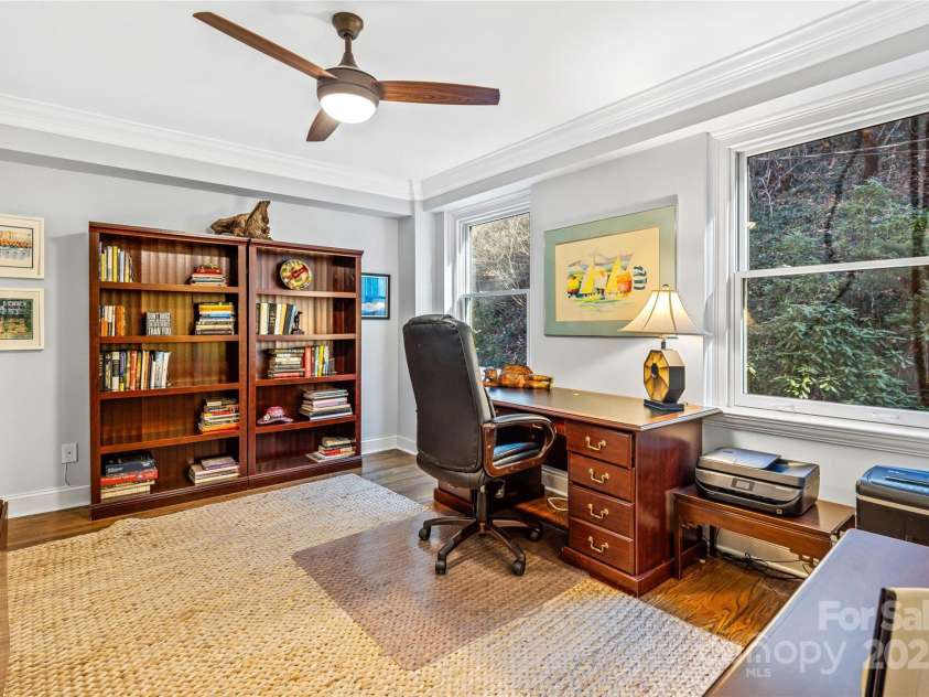 185 Macon Avenue, Asheville, NC 28804.  MLS# CAR4329475, YatesRealty ID 28133. Third bedroom on the opposite side of the unit.