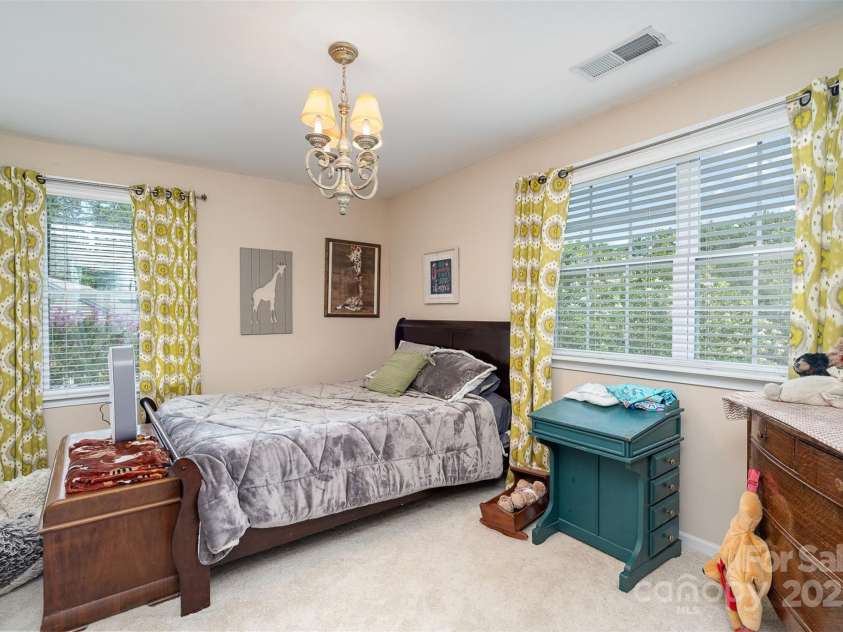 11907 Kimberfield Road, Matthews, NC 28105.  MLS# CAR4281213, YatesRealty ID 28137. Bedroom 2