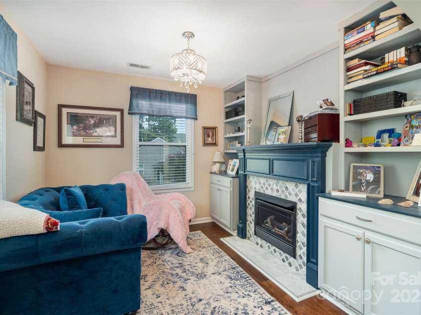 11907 Kimberfield Road, Matthews, NC 28105.  MLS# CAR4281213, YatesRealty ID 28137. Primary sitting room
