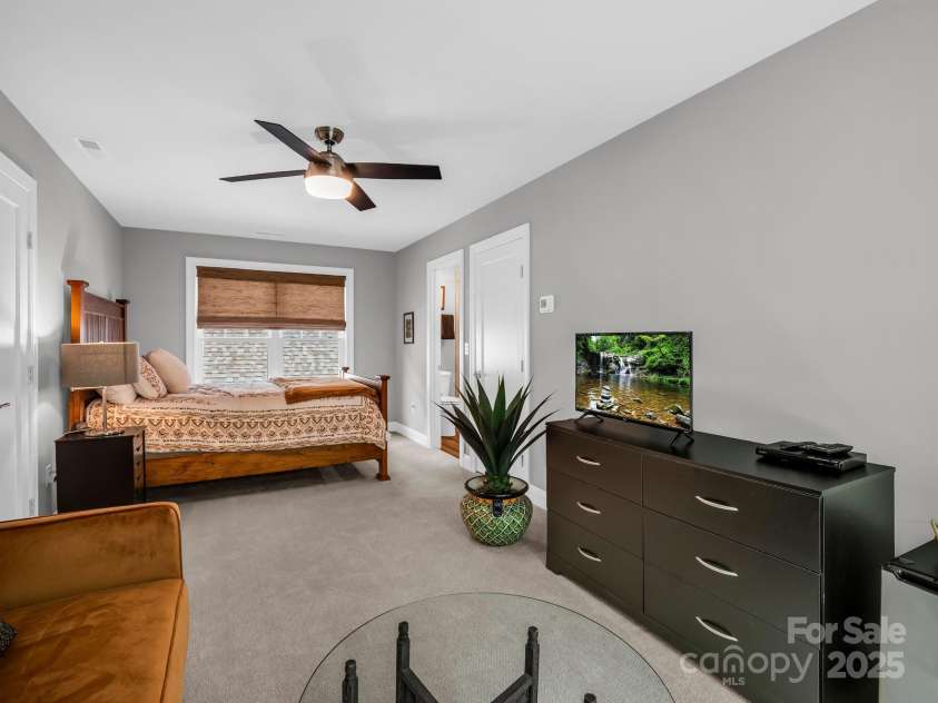 29 Stonehollow Lane, Brevard, NC 28712.  MLS# CAR4282263, YatesRealty ID 28142. Upper 3rd Bedroom