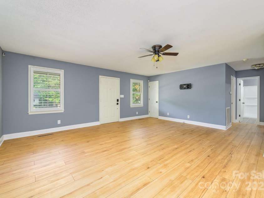 103 Sycamore Road, Salisbury, NC 28147.  MLS# CAR4265869, YatesRealty ID 28144. Living room looking into hallway on left hand side.