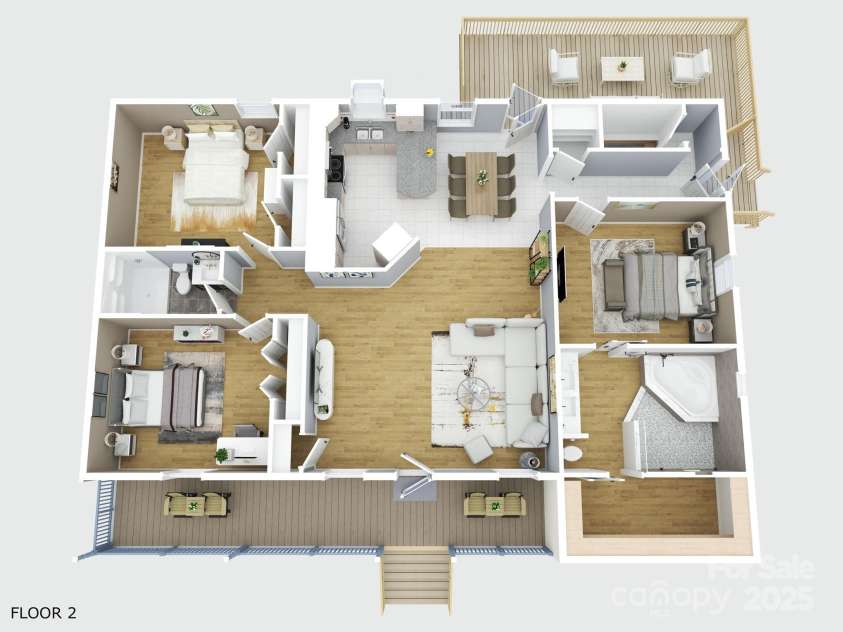 103 Sycamore Road, Salisbury, NC 28147.  MLS# CAR4265869, YatesRealty ID 28144. Main level floor plan