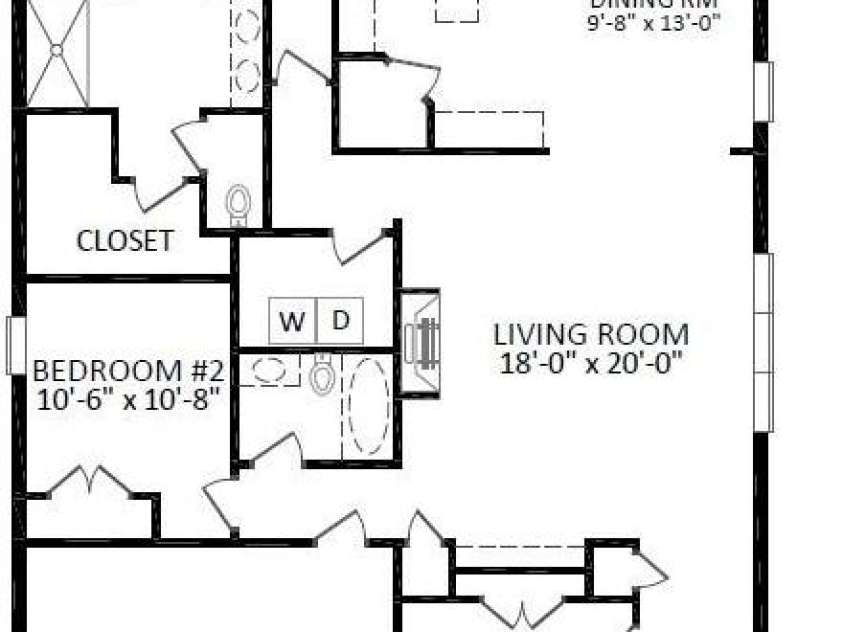 4122 Moxie Way, Charlotte, NC 28215.  MLS# CAR4384032, YatesRealty ID 28145. Floor Plan