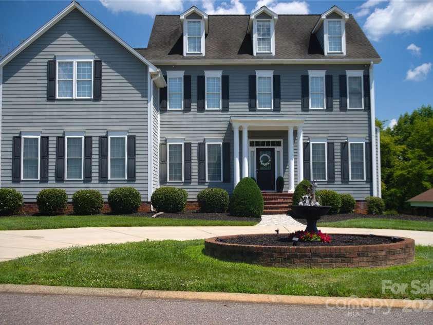 143 Gibbs Road, Mooresville, NC 28117.  MLS# CAR4244508, YatesRealty ID 28148. Front of home