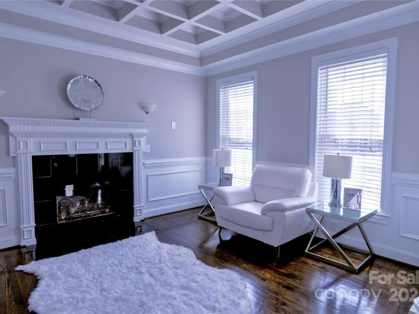 143 Gibbs Road, Mooresville, NC 28117.  MLS# CAR4244508, YatesRealty ID 28148. Great room with fireplace