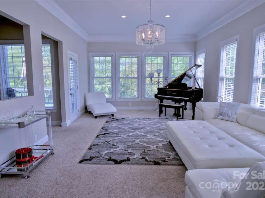 143 Gibbs Road, Mooresville, NC 28117.  MLS# CAR4244508, YatesRealty ID 28148. Music room