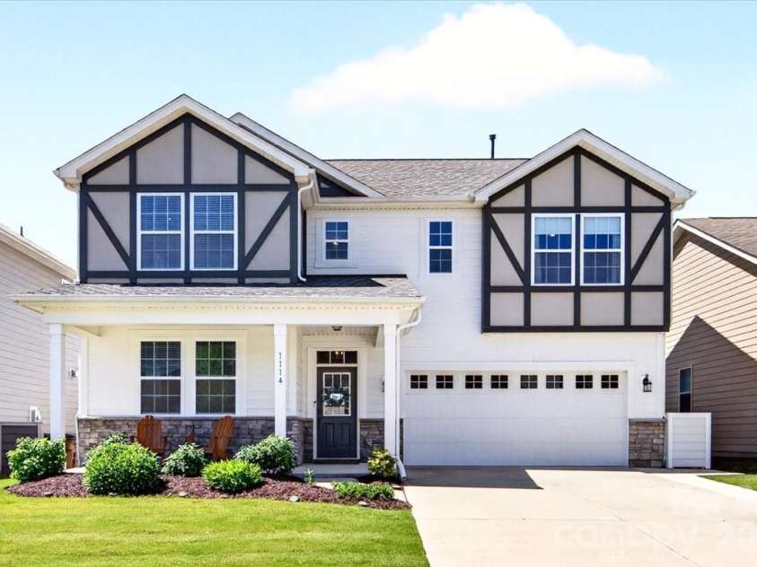 1114 Laggan Lane, Indian Trail, NC 28079.  MLS# CAR4385244, YatesRealty ID 28150. 