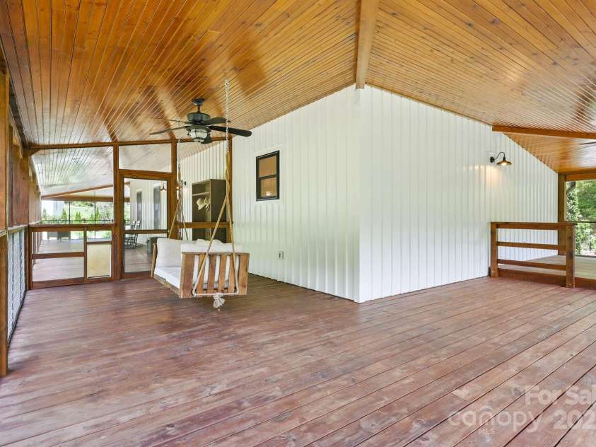 170 Penley Road, Lenoir, NC 28645.  MLS# CAR4265025, YatesRealty ID 28154. Screened Porch