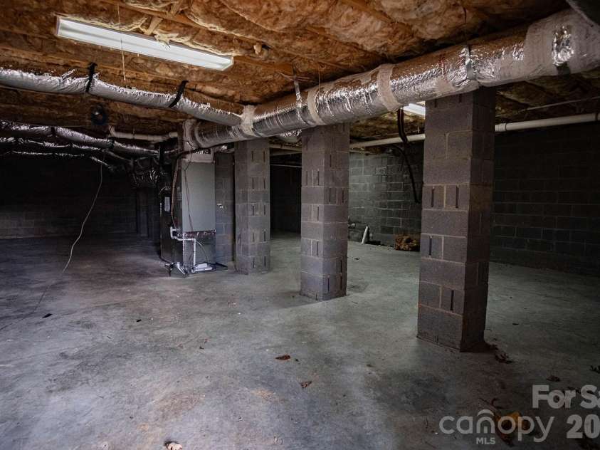 10 McMurray Lane, Black Mountain, NC 28711.  MLS# CAR4333892, YatesRealty ID 2816. Basement