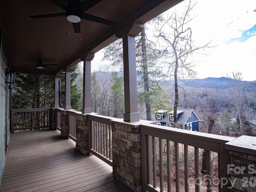 10 McMurray Lane, Black Mountain, NC 28711.  MLS# CAR4333892, YatesRealty ID 2816. Front porch