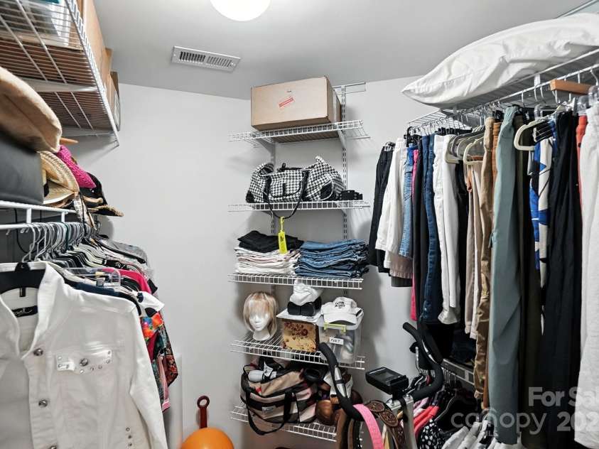 4706 Polo Gate Boulevard, Charlotte, NC 28216.  MLS# CAR4282029, YatesRealty ID 28163. Walk in Closet Bedroom 2