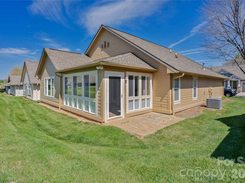 47 Barn Owl Way, Hendersonville, NC 28792.  MLS# CAR4367835, YatesRealty ID 28166. Back view