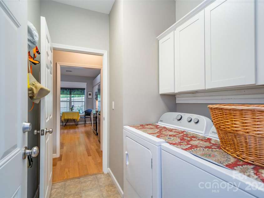 89 Weaver Village Way, Weaverville, NC 28787.  MLS# CAR4278946, YatesRealty ID 28169. Laundry Room