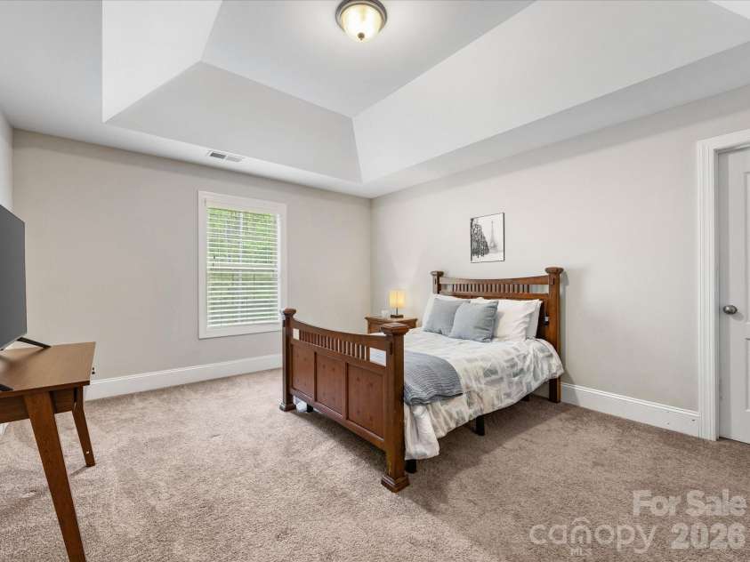 9311 Scorpio Lane, Mint Hill, NC 28227.  MLS# CAR4372655, YatesRealty ID 28169. 3rd bedroom with tray ceiling and loads of space!