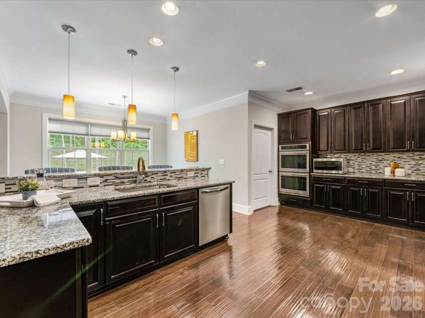 9311 Scorpio Lane, Mint Hill, NC 28227.  MLS# CAR4372655, YatesRealty ID 28169. This kitchen is immense! 
