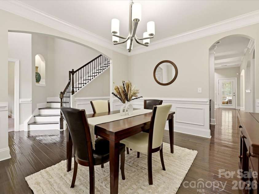 9311 Scorpio Lane, Mint Hill, NC 28227.  MLS# CAR4418915, YatesRealty ID 28169. Dining Room