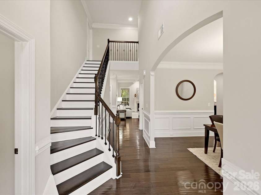 9311 Scorpio Lane, Mint Hill, NC 28227.  MLS# CAR4418915, YatesRealty ID 28169. Entrance