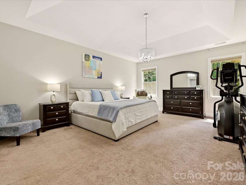 9311 Scorpio Lane, Mint Hill, NC 28227.  MLS# CAR4418915, YatesRealty ID 28169. Primary Bedroom