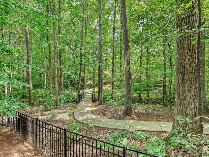 9311 Scorpio Lane, Mint Hill, NC 28227.  MLS# CAR4418915, YatesRealty ID 28169. Walking Trail
