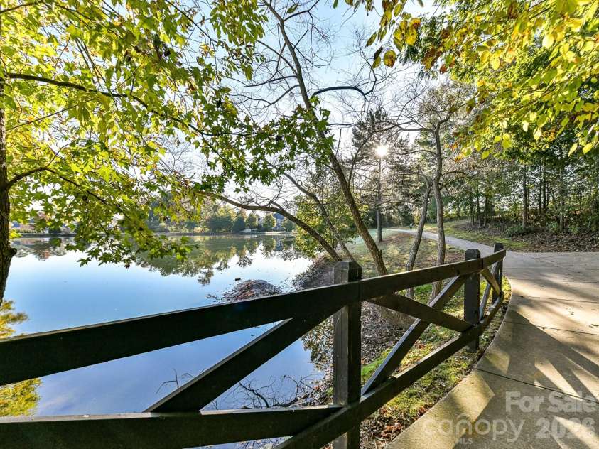 9311 Scorpio Lane, Mint Hill, NC 28227.  MLS# CAR4418915, YatesRealty ID 28169. Walking Trail