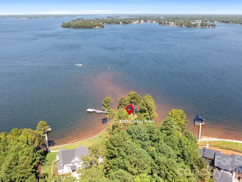 8293 Luckey Point Road, Denver, NC 28037.  MLS# CAR4303572, YatesRealty ID 2817. Stunning Waterfront property!  Build your dream home!