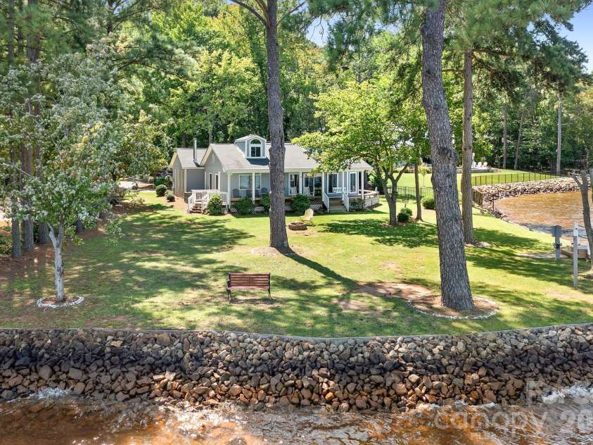 8293 Luckey Point Road, Denver, NC 28037.  MLS# CAR4303572, YatesRealty ID 2817. View from the water