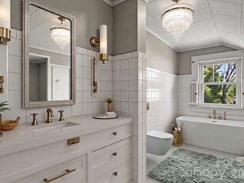207 Main Street, Maiden, NC 28650.  MLS# CAR4378562, YatesRealty ID 28171. Virtually Stanged, large bath and this could be your reality