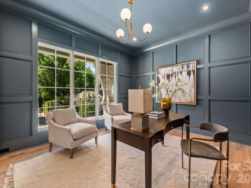 227 Hargett Court, Charlotte, NC 28211.  MLS# CAR4371960, YatesRealty ID 28174. Study /Office