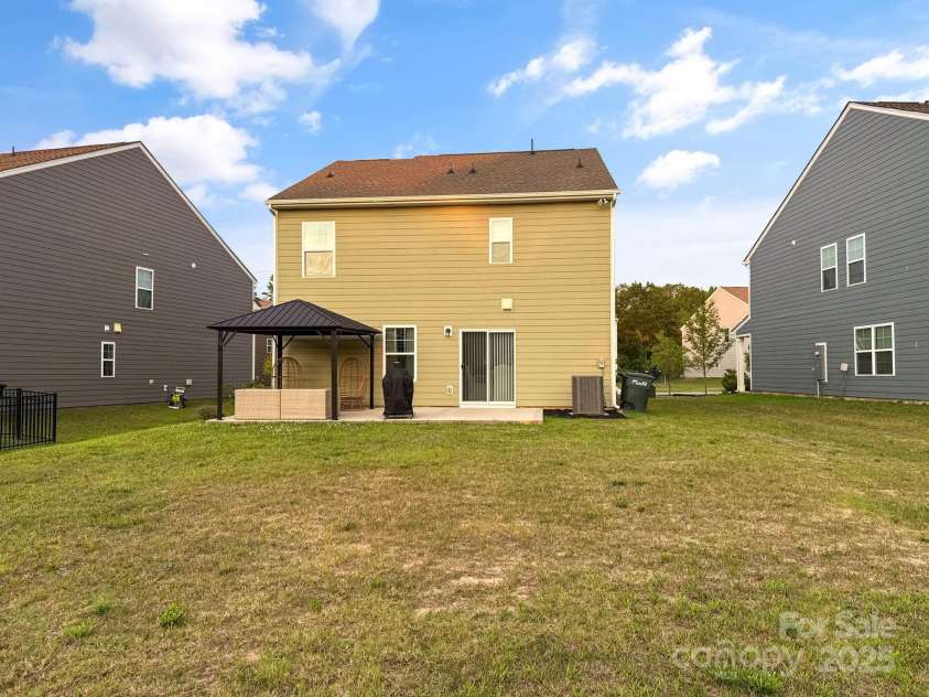 2807 Oldfield Drive, Monroe, NC 28110.  MLS# CAR4280813, YatesRealty ID 28176. Back View