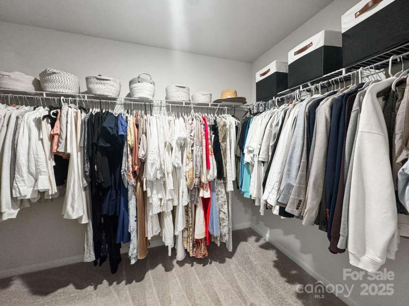2807 Oldfield Drive, Monroe, NC 28110.  MLS# CAR4280813, YatesRealty ID 28176. Primary Walk-in Closet