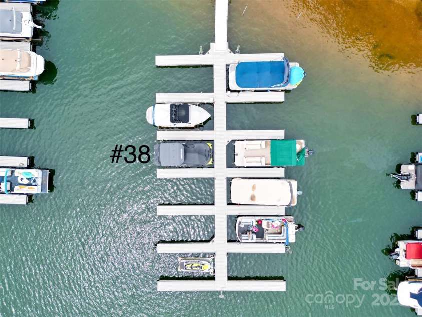 832 Kemp Road, Mooresville, NC 28117.  MLS# CAR4264266, YatesRealty ID 28181. Deeded Boat slip #38   This is in the 2nd group of slips.