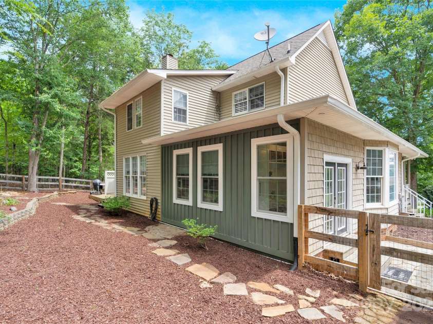 832 Kemp Road, Mooresville, NC 28117.  MLS# CAR4264266, YatesRealty ID 28181. Rear of home.