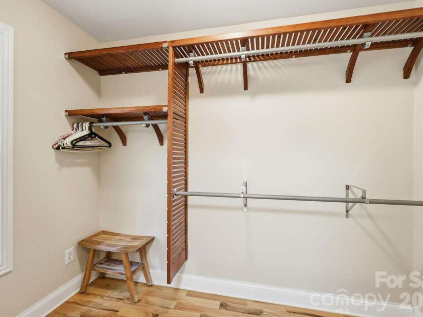 65 Buckle Ridge, Weaverville, NC 28787.  MLS# CAR4383758, YatesRealty ID 28184. Large walk-in closet.