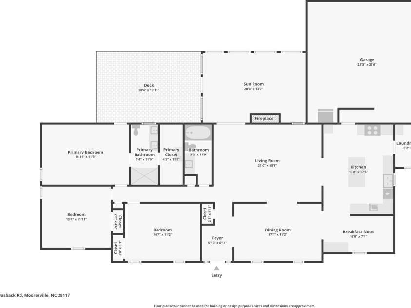 320 Canvasback Road, Mooresville, NC 28117.  MLS# CAR4386561, YatesRealty ID 28190. 