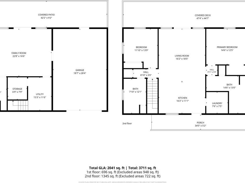 168 Barefoot Cove, Burnsville, NC 28714.  MLS# CAR4387898, YatesRealty ID 28194. Floor Plan