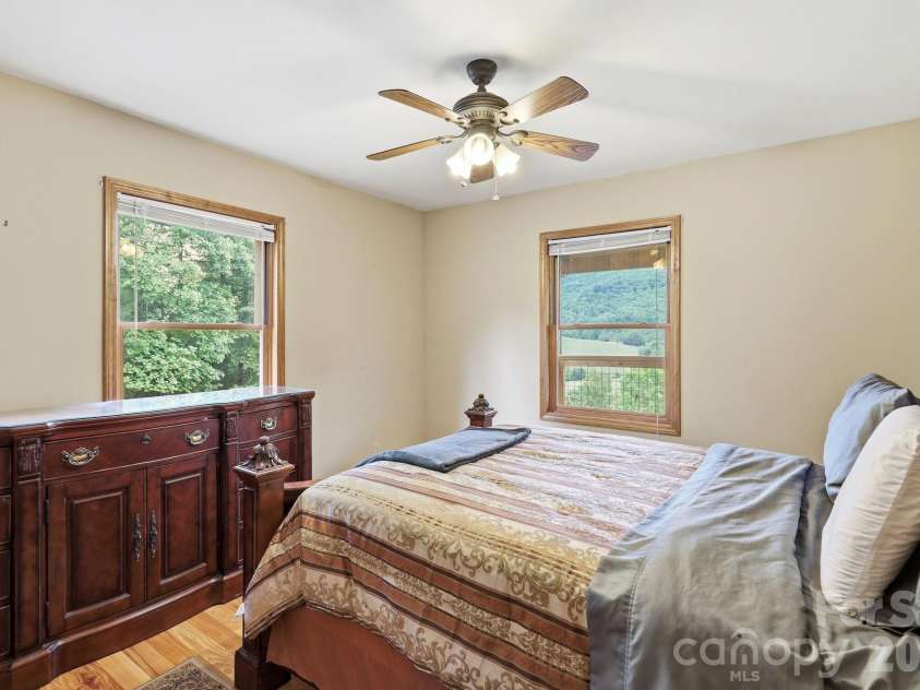 168 Barefoot Cove, Burnsville, NC 28714.  MLS# CAR4387898, YatesRealty ID 28194. Second bedroom