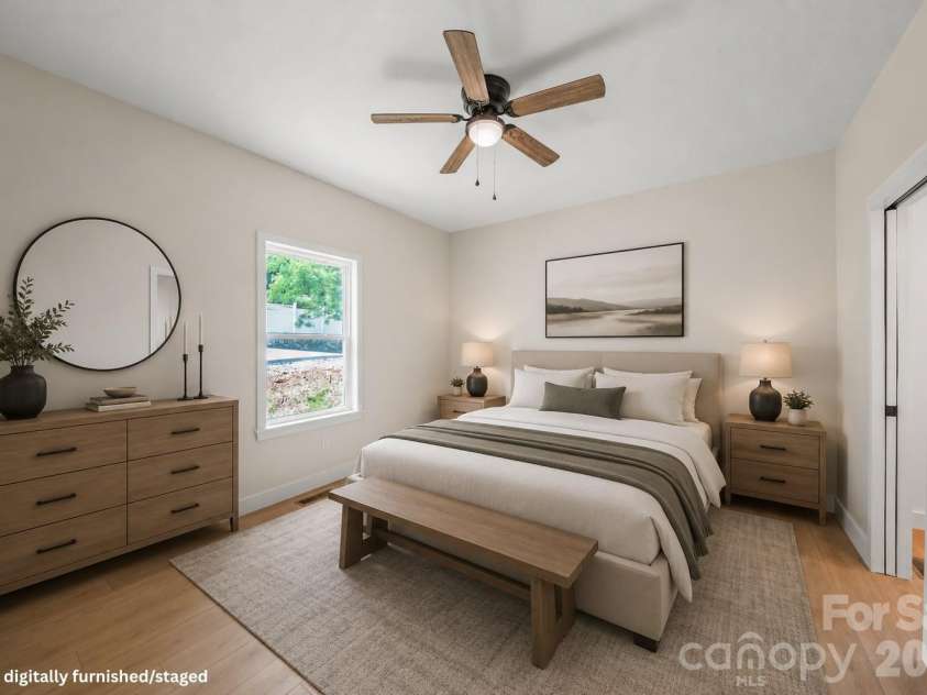 311 Farley Street, Waynesville, NC 28786.  MLS# CAR4387151, YatesRealty ID 28201. Virtually Staged