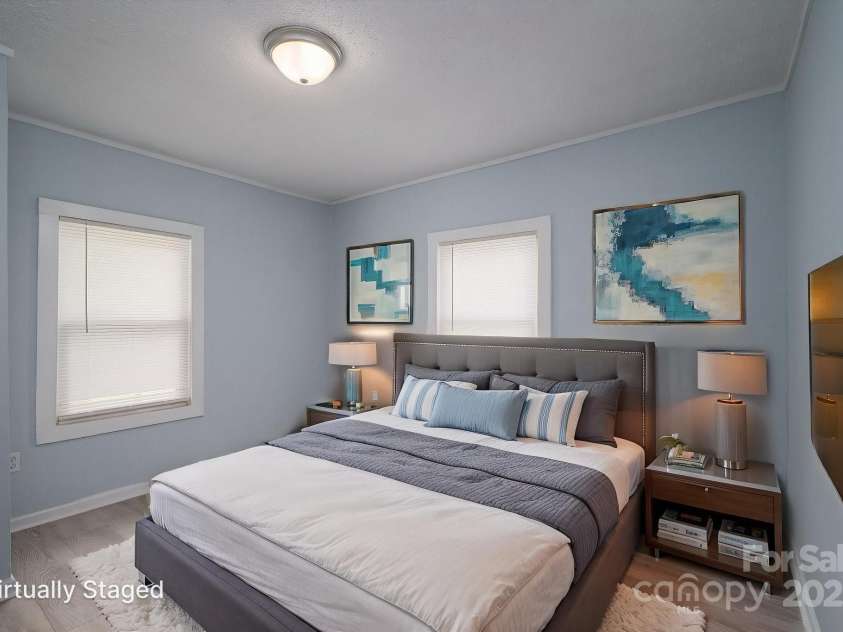 520 Maple Avenue, Gastonia, NC 28054.  MLS# CAR4257275, YatesRealty ID 28203. Bedroom Staged