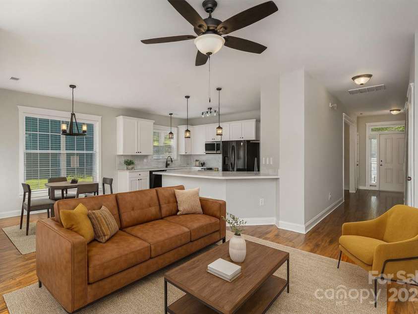 1508 Peaceful Way Drive, Charlotte, NC 28206.  MLS# CAR4299726, YatesRealty ID 28205. Virtually staged