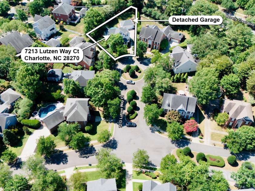 7213 Lutzen Way Court, Charlotte, NC 28270.  MLS# CAR4282856, YatesRealty ID 28208. 