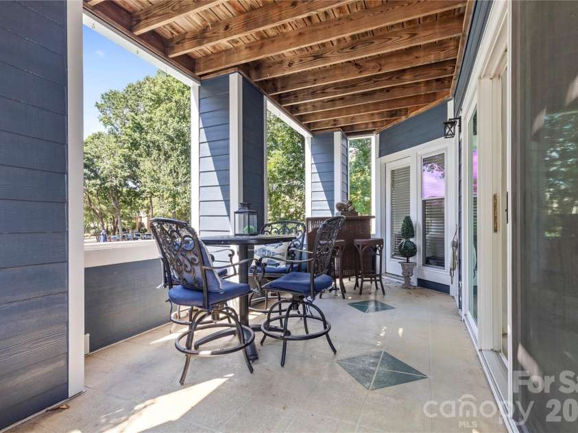 719 Southwest Drive, Davidson, NC 28036.  MLS# CAR4373406, YatesRealty ID 28209. Patio