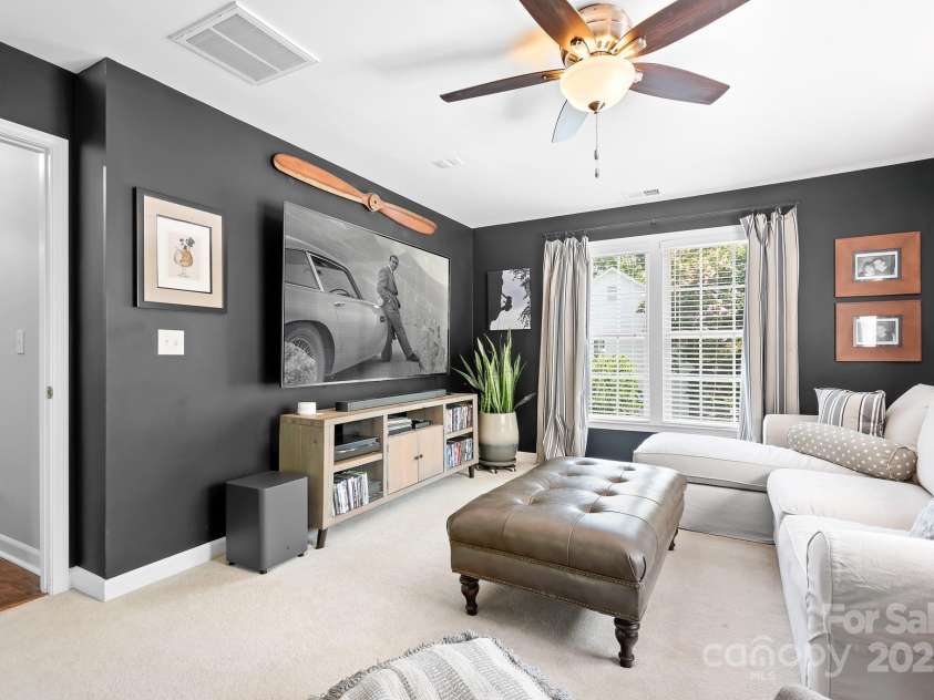 8538 Camberly Road, Huntersville, NC 28078.  MLS# CAR4282688, YatesRealty ID 28209. Bonus room with closet. The perfect spot for tv time!