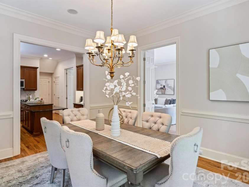1115 Kings Drive, Charlotte, NC 28207.  MLS# CAR4367610, YatesRealty ID 28210. Dining Room