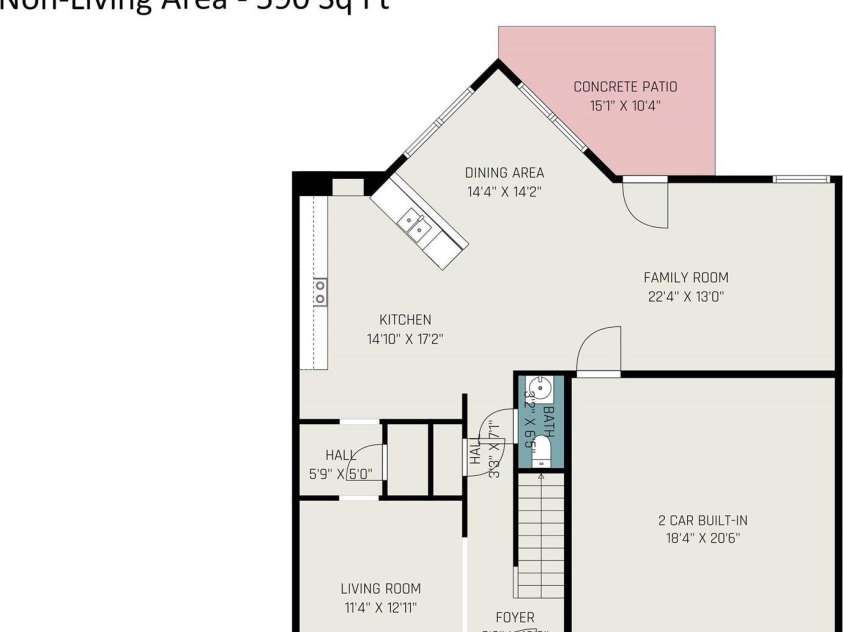 2206 Kingstree Drive, Monroe, NC 28112.  MLS# CAR4285472, YatesRealty ID 28211. 