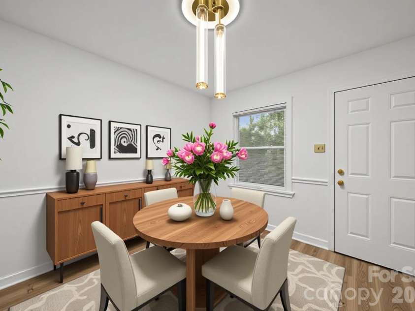 6126 Eagle Peak Drive, Charlotte, NC 28214.  MLS# CAR4376554, YatesRealty ID 28212. Virtual Staging