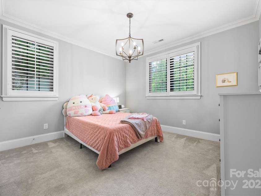 1223 Home Place, Matthews, NC 28105.  MLS# CAR4265332, YatesRealty ID 28217. Upstairs Bedroom 1