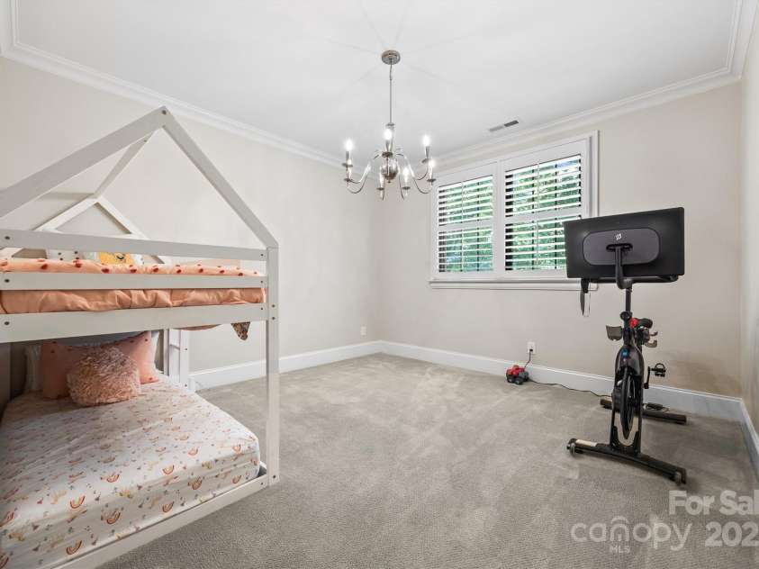 1223 Home Place, Matthews, NC 28105.  MLS# CAR4265332, YatesRealty ID 28217. Upstairs Bedroom 4